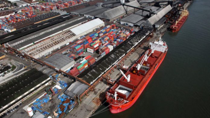 Porto de Santos - banco de imagens Codesp