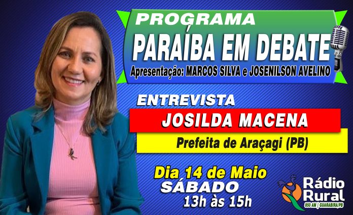 BANNER ENTREVISTA - JOSILDA MACENA - 14-05-2022