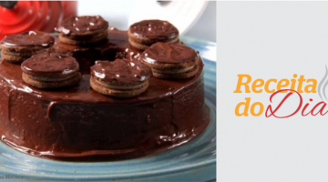 Receita Bolo de Biscoito