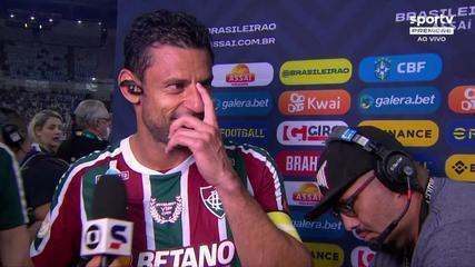 Fred se emociona em adeus ao futebol: "Não esperava isso tudo"